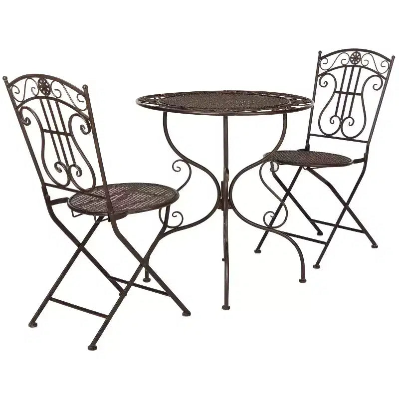 Semly, ensemble de bistro 3 pièces – Intérieur/extérieur – PAT5028 – Safavieh