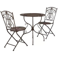 Semly, ensemble de bistro 3 pièces – Intérieur/extérieur – PAT5028 – Safavieh