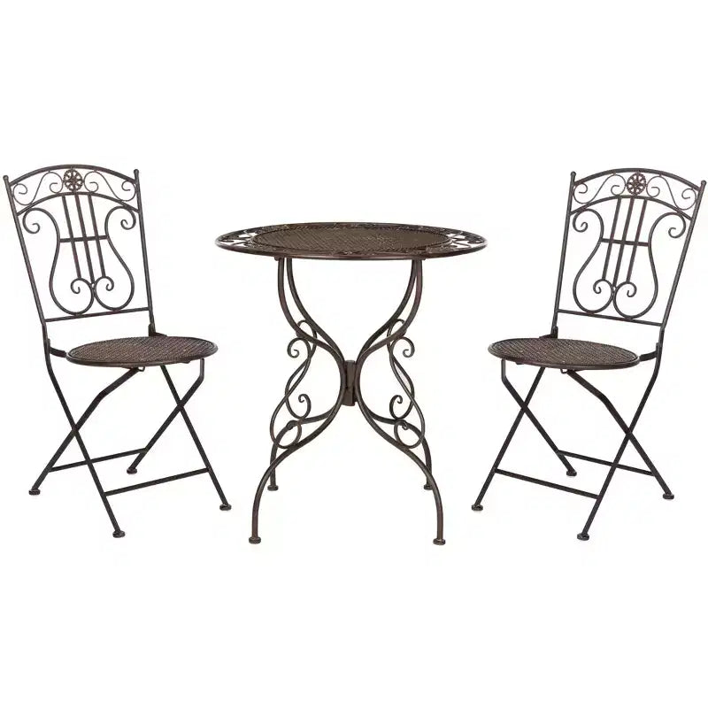 Semly, ensemble de bistro 3 pièces – Intérieur/extérieur – PAT5028 – Safavieh