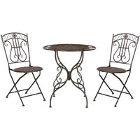Semly, ensemble de bistro 3 pièces – Intérieur/extérieur – PAT5028 – Safavieh
