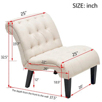 Fauteuils d'appoint (Lot de 2), Chaises de salon