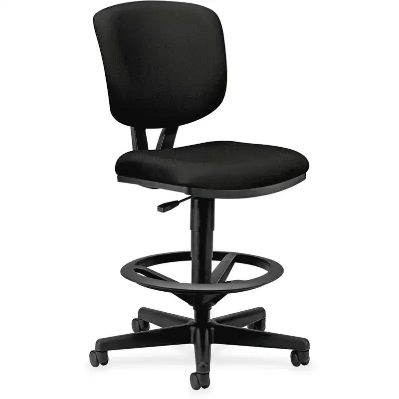 HON Volt tabouret de travail, tissu noir