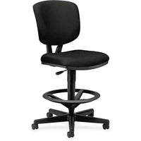 HON Volt tabouret de travail, tissu noir