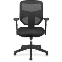 HON Prominent chaise de travail à dossier haut en maille