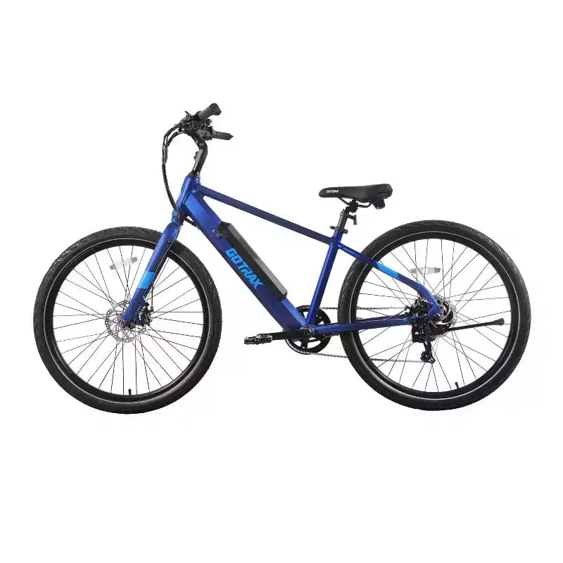 GOTRAX Adult Transfer 27.5 Vélo électrique hybride à enjambement haut