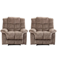 Fauteuil inclinable ergonomique surrembourré manuel