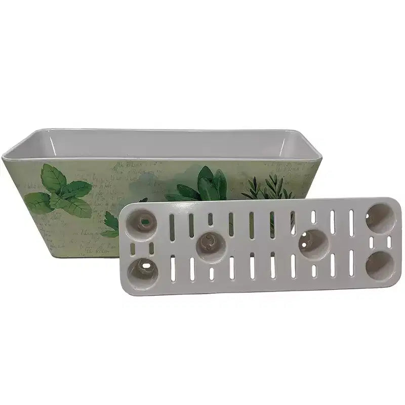Tierra Garden Jardinière rectangulaire en bambou à arrosage automatique 16