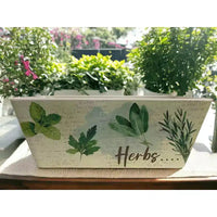 Tierra Garden Jardinière rectangulaire en bambou à arrosage automatique 16