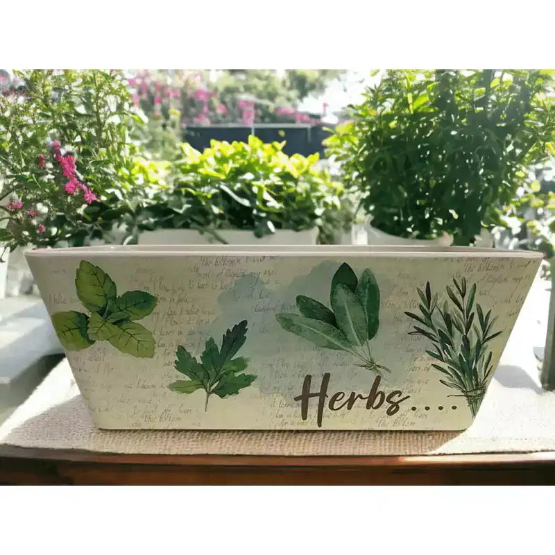 Tierra Garden Jardinière rectangulaire en bambou à arrosage automatique 16