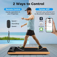 Tapis de marche 3-en-1 Costway sous le bureau avec télécommande, application intelligente et écran LED