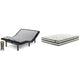 Ensemble de matelas hybride Signature Design by Ashley Chime 10 pouces noir/blanc, 2 pièces