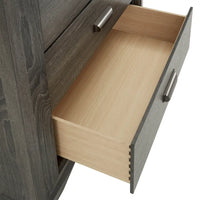 Commode ou chiffonnier Corbett Grey en panneaux de bois par iNSPIRE Q Classic
