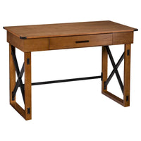 Bureau à hauteur réglable SEI Furniture Carlan en pin vieilli