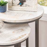 Tables gigognes Waverly (lot de 2)