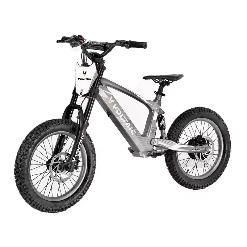 Moto cross électrique Voltaic Youth 18" Flying Fox Grise