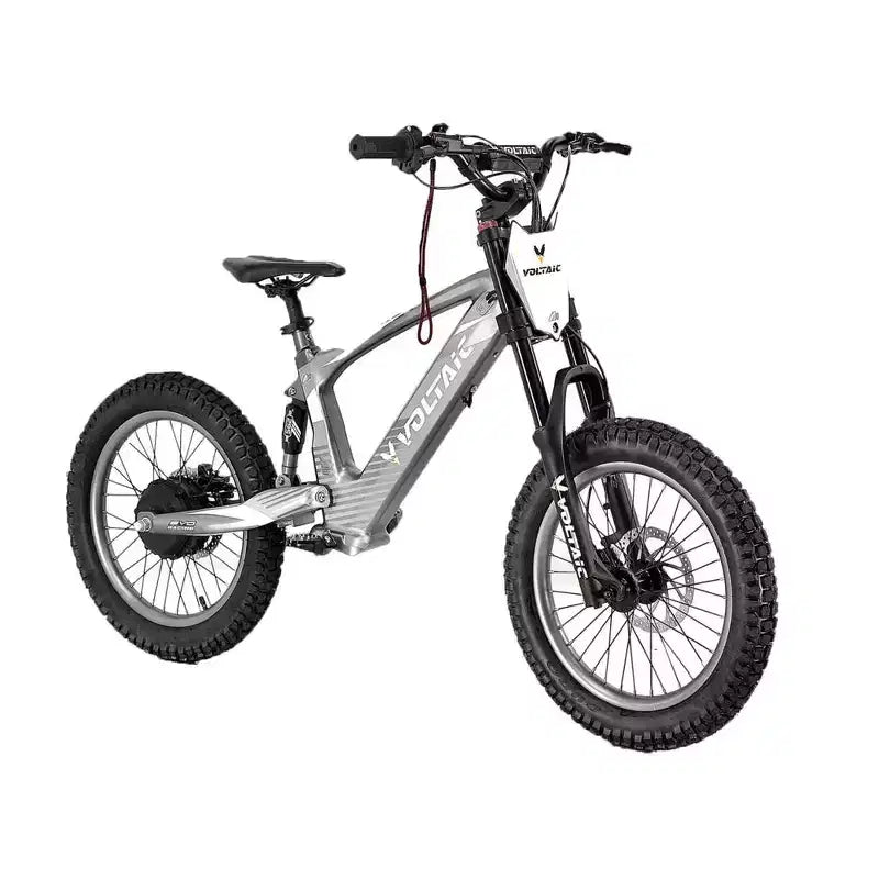 Moto cross électrique Voltaic Youth 18" Flying Fox Grise