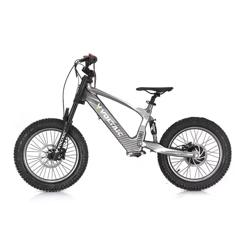 Moto cross électrique Voltaic Youth 18" Flying Fox Grise