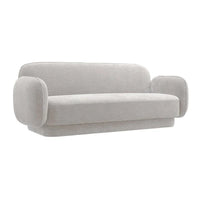 Canapé en velours texturé Kandor - 84,7L x 34,3P x 32,1H