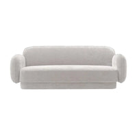 Canapé en velours texturé Kandor - 84,7L x 34,3P x 32,1H