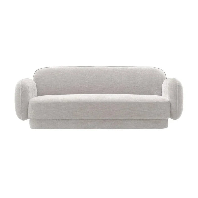 Canapé en velours texturé Kandor - 84,7L x 34,3P x 32,1H