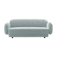 Canapé en velours texturé Kandor - 84,7L x 34,3P x 32,1H