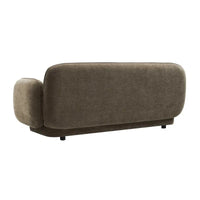 Canapé en velours texturé Kandor - 84,7L x 34,3P x 32,1H
