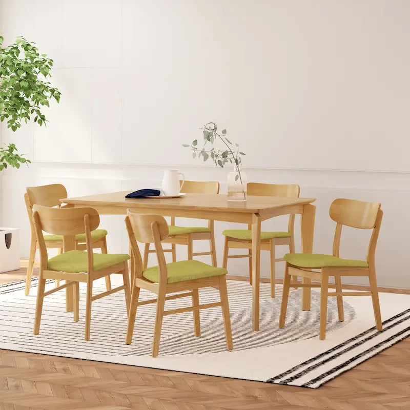 Ensemble de salle à manger 7 pièces Ballantrae Wood de Christopher Knight Home