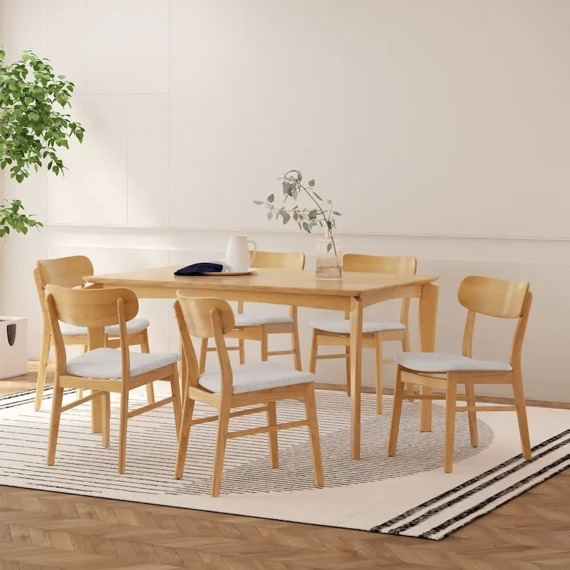 Ensemble de salle à manger 7 pièces Ballantrae Wood de Christopher Knight Home