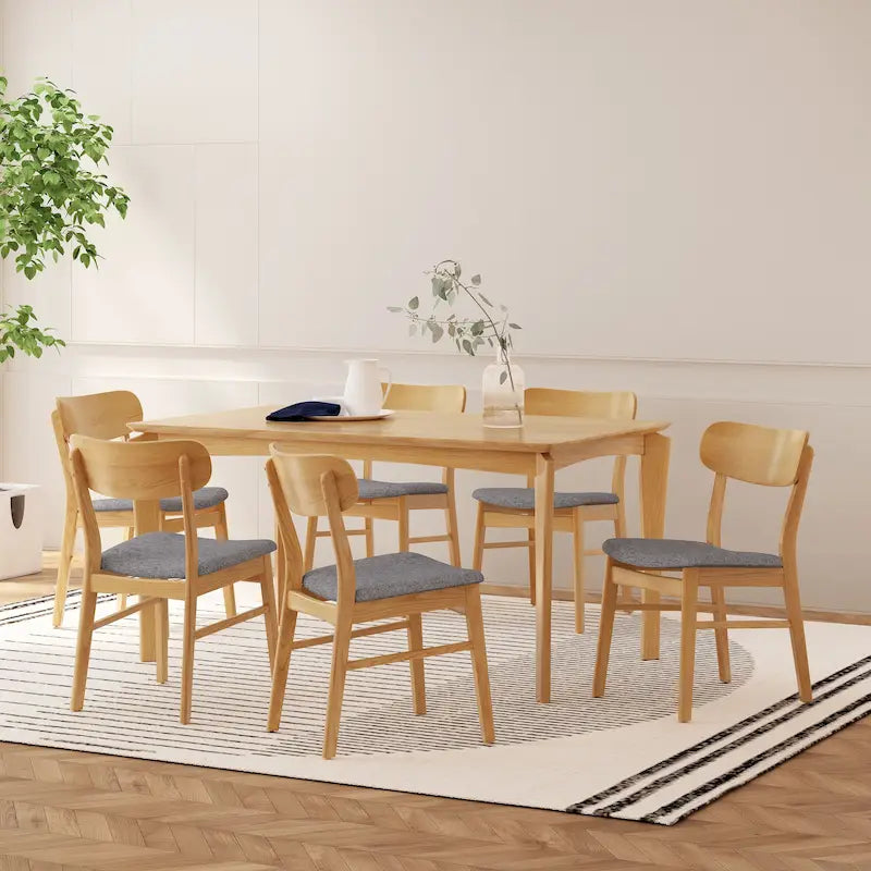 Ensemble de salle à manger 7 pièces Ballantrae Wood de Christopher Knight Home