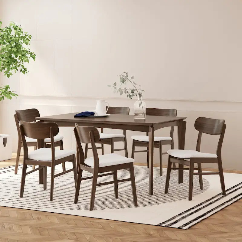 Ensemble de salle à manger 7 pièces Ballantrae Wood de Christopher Knight Home
