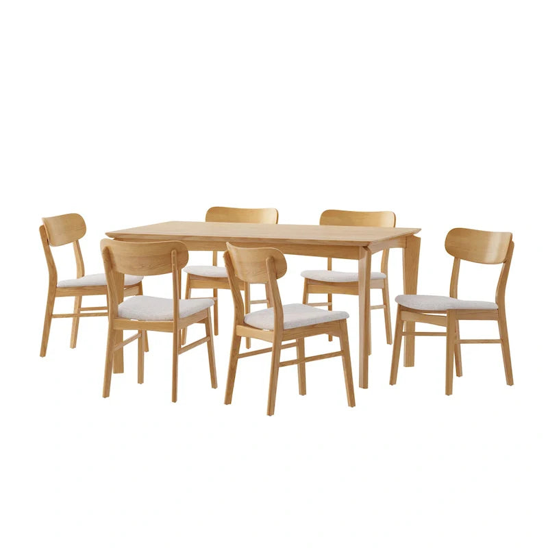 Ensemble de salle à manger 7 pièces Ballantrae Wood de Christopher Knight Home