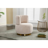 Fauteuil crapaud pivotant à 360 degrés