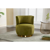 Fauteuil crapaud pivotant à 360 degrés