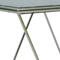 Table basse moderne Sardis en marbre fabriquée à la main par Christopher Knight Home - 37,00 L x 19,00 l x 18,00 H