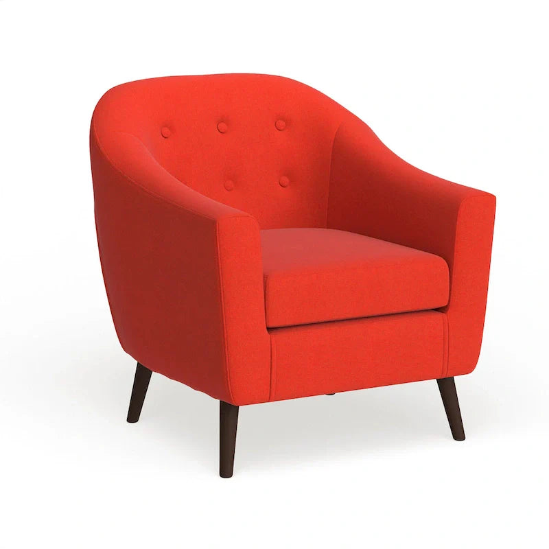 Chaise d'appoint moderne du milieu du siècle Carson Carrington Lieksa