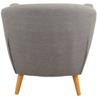 Chaise d'appoint moderne du milieu du siècle Carson Carrington Lieksa