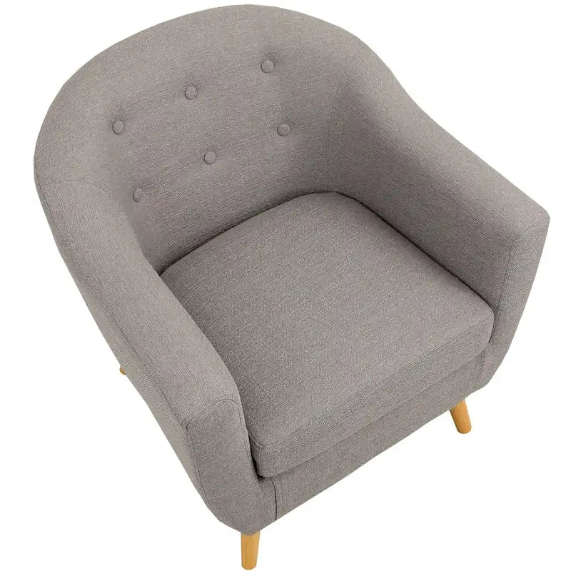 Chaise d'appoint moderne du milieu du siècle Carson Carrington Lieksa