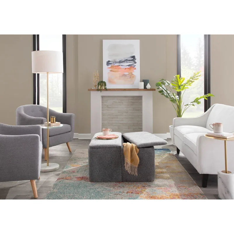 Chaise d'appoint moderne du milieu du siècle Carson Carrington Lieksa