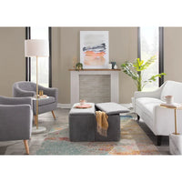 Chaise d'appoint moderne du milieu du siècle Carson Carrington Lieksa