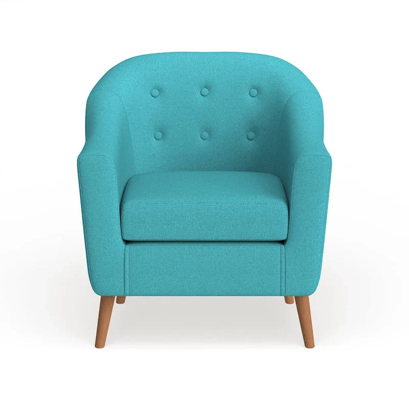 Chaise d'appoint moderne du milieu du siècle Carson Carrington Lieksa