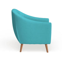 Chaise d'appoint moderne du milieu du siècle Carson Carrington Lieksa