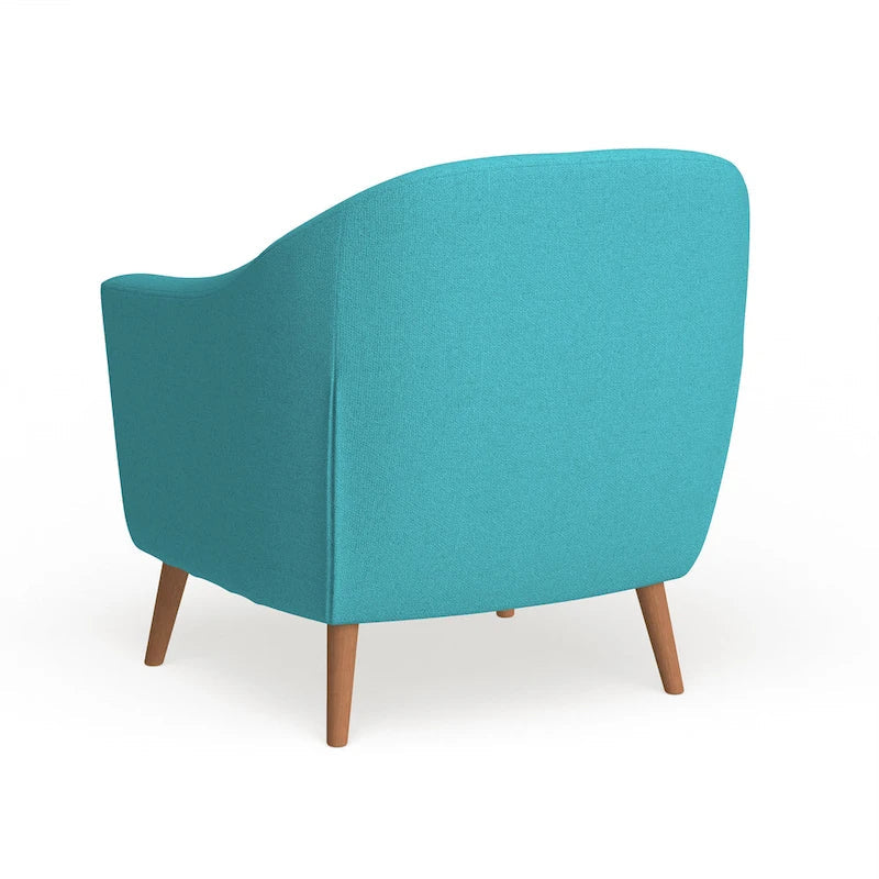 Chaise d'appoint moderne du milieu du siècle Carson Carrington Lieksa