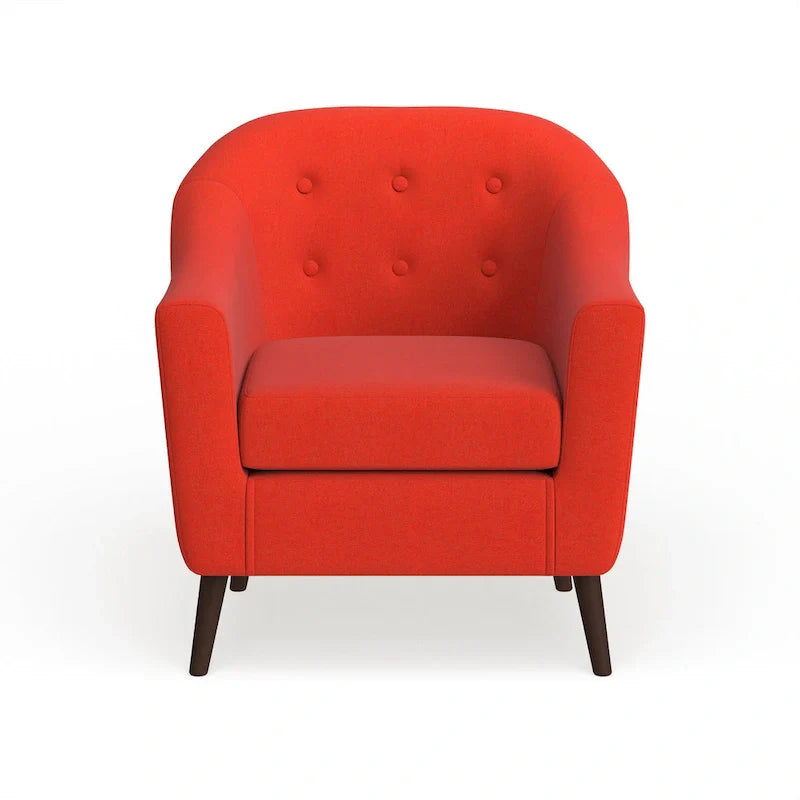 Chaise d'appoint moderne du milieu du siècle Carson Carrington Lieksa