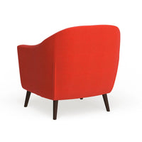Chaise d'appoint moderne du milieu du siècle Carson Carrington Lieksa