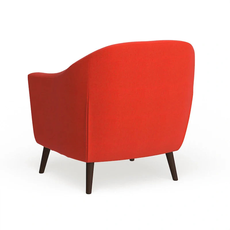 Chaise d'appoint moderne du milieu du siècle Carson Carrington Lieksa