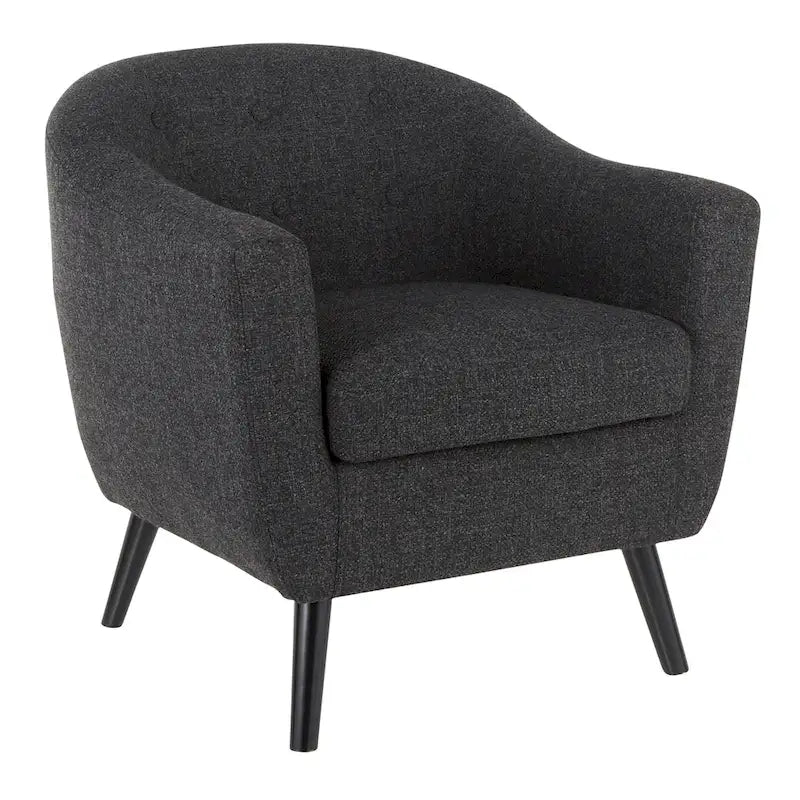 Chaise d'appoint moderne du milieu du siècle Carson Carrington Lieksa