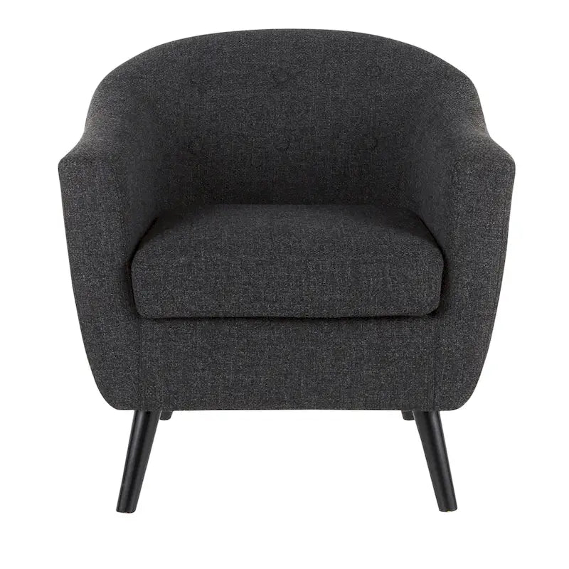 Chaise d'appoint moderne du milieu du siècle Carson Carrington Lieksa