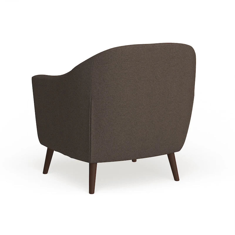 Chaise d'appoint moderne du milieu du siècle Carson Carrington Lieksa