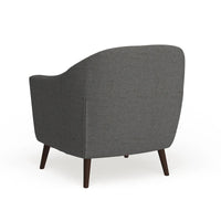 Chaise d'appoint moderne du milieu du siècle Carson Carrington Lieksa