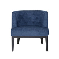 Fauteuil d'appoint capitonné en tissu ou similicuir Clough (Lot de 2) par Christopher Knight Home